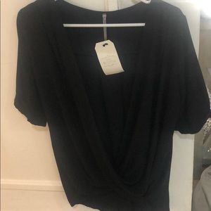 Vici black sheer blouse. BRAND NEW